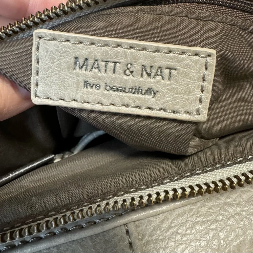 Matt & Nat Eeha Dwell Vegan Leather Adjustdbable Strap Crossbody Purse